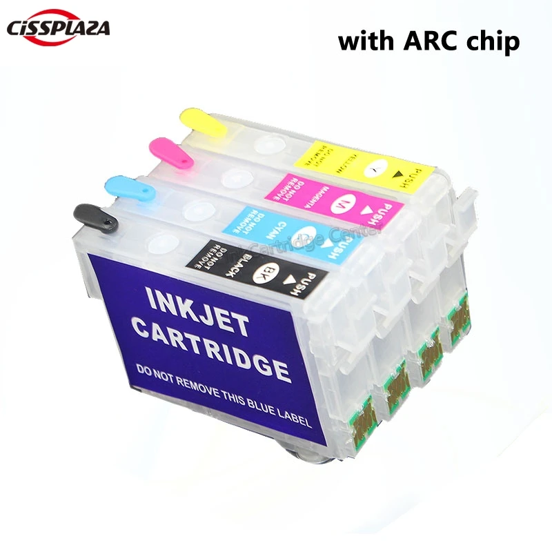 

CISSPLAZA t1811 Refillable ink cartridges for XP212/XP215/XP312/XP315/XP412/XP415XP30/XP102/XP202/XP205/XP302/XP305/XP402/XP405