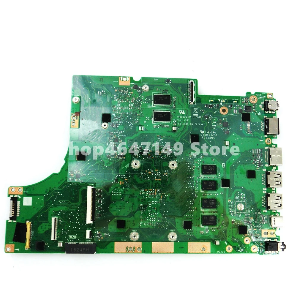  TP501UQ i5-6200cpu GT940MX/2G Mainboard For ASUS TP501UQ UQK TP501UB TP501 TP501U Laptop motherboar