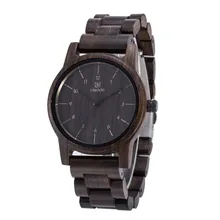 Mode Nature En Bois Montre-Bracelet Hommes Analogique Sport Noir Sandale bois Montres De Luxe Casual Montre Marque Pour Hommes Femmes meilleur cadeaux