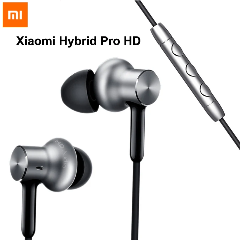 Xiaomi Mi In-Ear Hybrid Pro HD Earphone With Mic Noise Cancelling Headset | Электроника