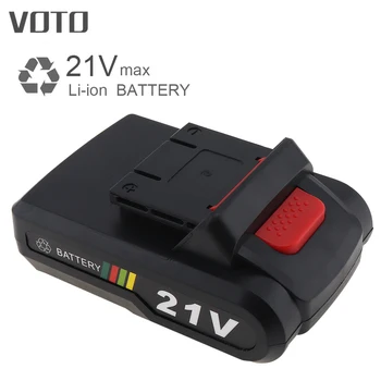 

VOTO Universal Electric Drill/Electric Screw Driver 21V Max 5 x 2000mAh Li-ion Rechargeable Battery with Flat Push Type