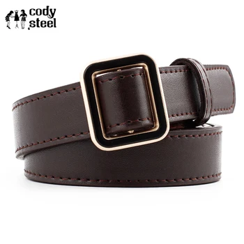 

Cody Steel Belt Fashion Woman Brief Knitted Candy Colors Braid Female Casual Belt High Quality Belt Dress Ladies