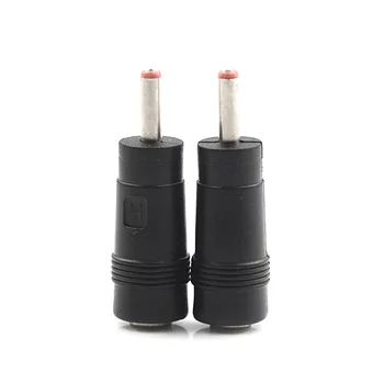 

2pcs DC Power Plug Connector Socket Adapter 5.5*2.1 Female To 3.5*1.35mm Male Lighting Accessories