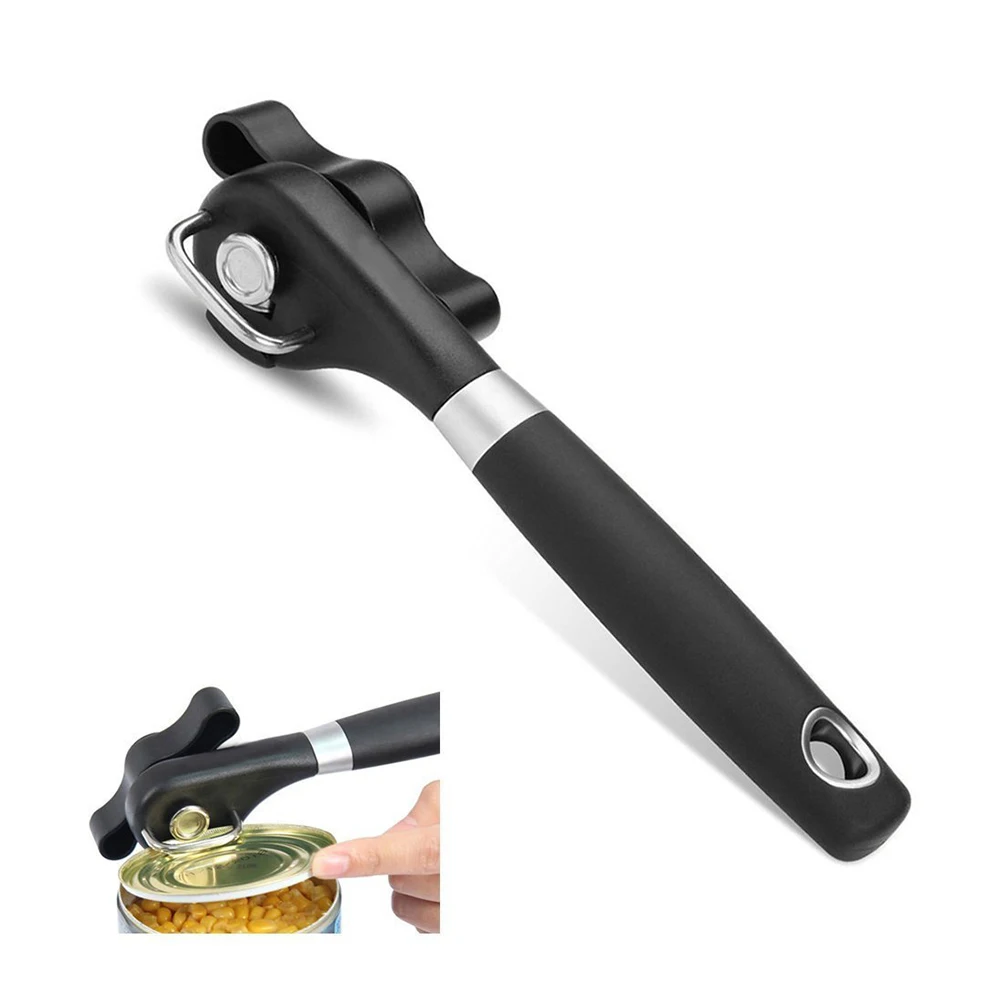Manual Can Opener Professional Ergonomic Safety Can Opener With Turn