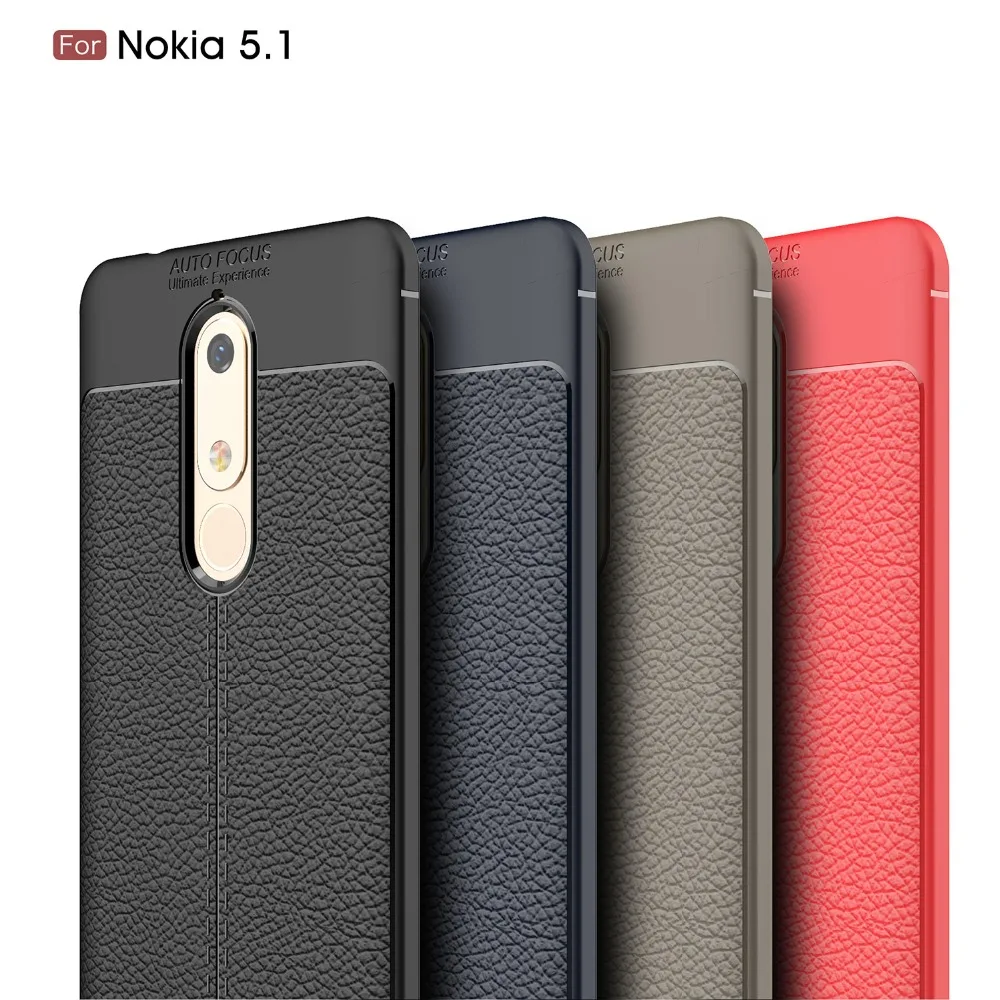 Phone bag Case for Nokia 2.1 3.1 5.1 Full Cover Protector Shockproof Carbon Armor Coque Leather TPU Silicone Original |