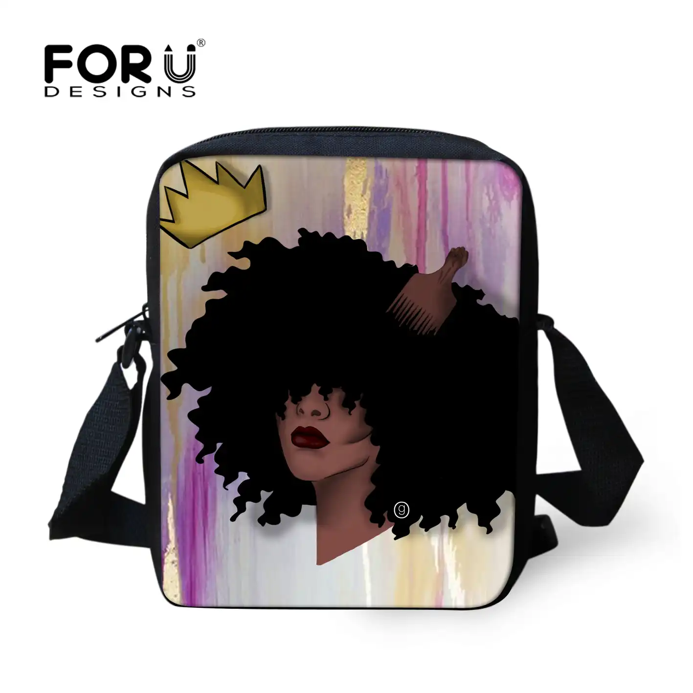 Forudesigns Crossbody School Bags Ager S Shoulder Bag African Princess Art Messenger Women Tote Children Satchel New Forudesigns Crossbody School Bags Ager S Shoulder Bag African Princess Art Messenger Women Tote Children Satchel New