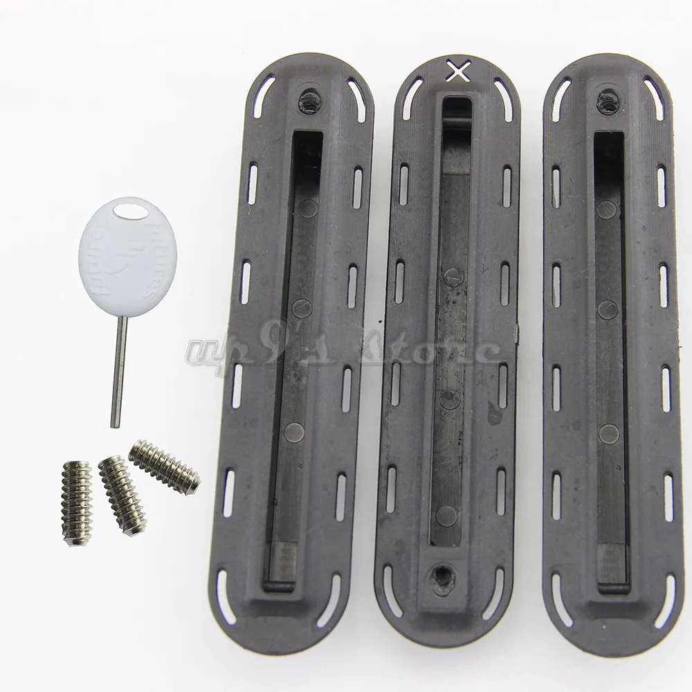 

New Style 30pcs Tri Fins Box for Future Fins for Surfing SUP Screw Surfboard Surf Fins Plugs Set Black