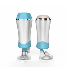 2016 New Arrival Sex Male Masturbators Electric Vibration Telescopic Twitch Aircraft Cup for Man Speed 380 Times/minutes 598g