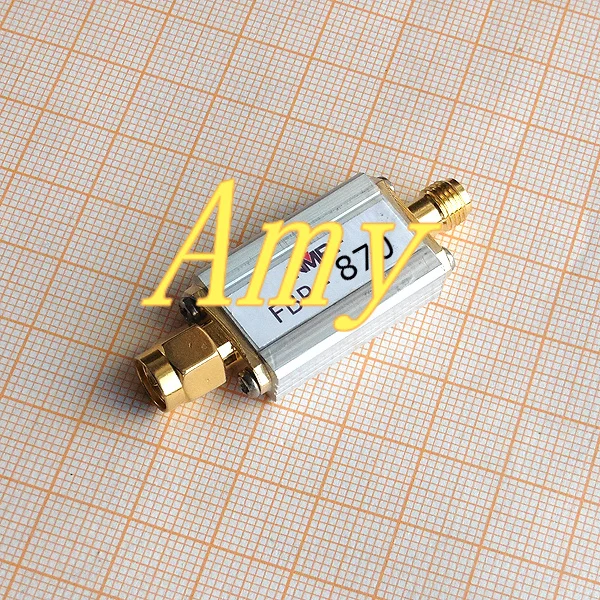 

870 (840~900) MHz bandpass filter, ultra small volume, SMA interface