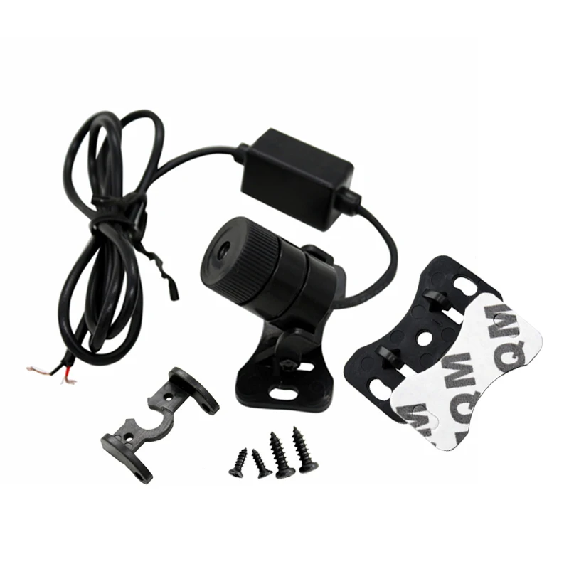 Motorcycle Fog Lights Warming Signal Lights Auto Laser Foggy Lamp Heart Pattern