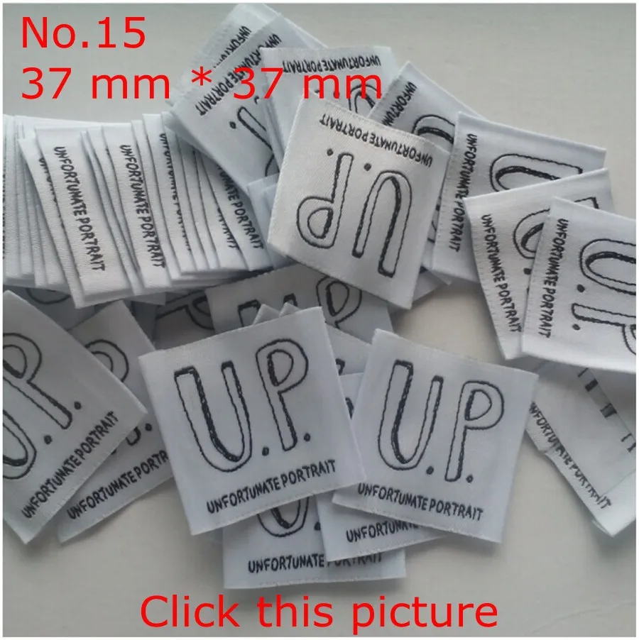 Clothes Labels 1000pcs , 2.5 * 6.7 cm Custom loop fold Washing Tags natural  cotton cloth label - AliExpress