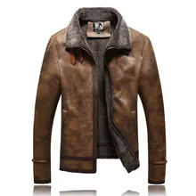 Мужские кожаные куртки с левой прошивкой, зимние теплые флисовые пальто, толстая верхняя одежда на молнии, мотоциклетная Мужская куртка, Мужская брендовая одежда, S-5XL