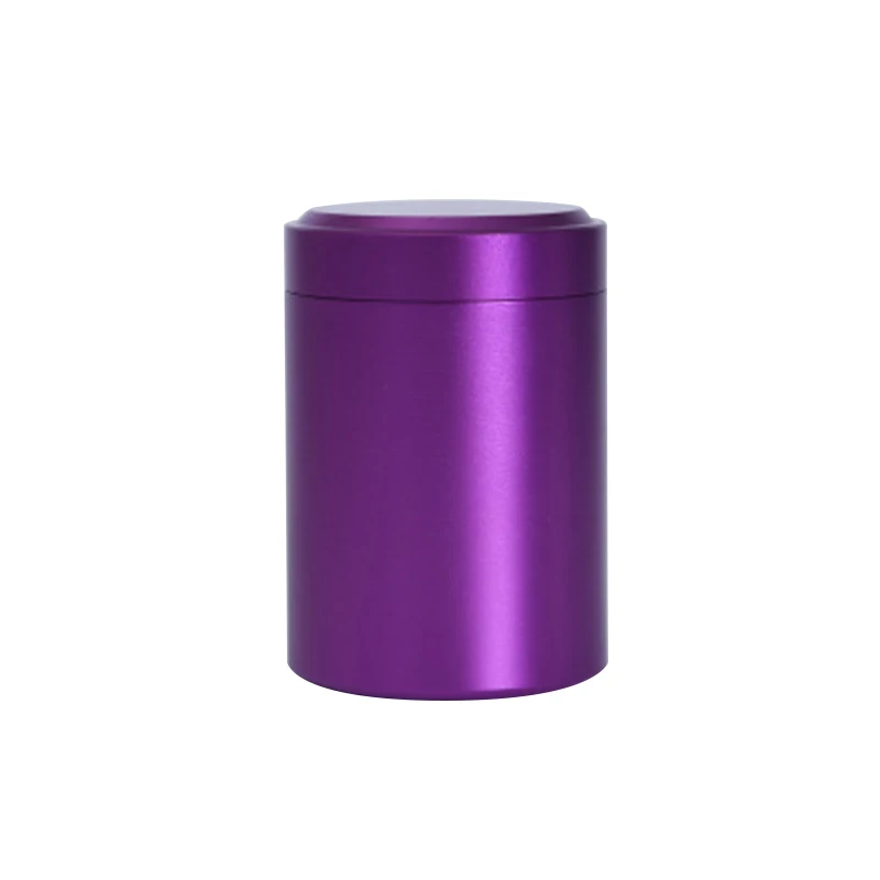 

Portable Mini Tea Can Aluminum Herb Stash Jar Seal Smell Proof Container Spice Organizer Storage Pot 66CY