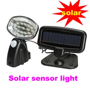 

15 LED Solar Sensor Power PIR Motion Detector Sensor Lights Security waterproof Spotlight Lamp Path Wall Lamps Solar Lamp