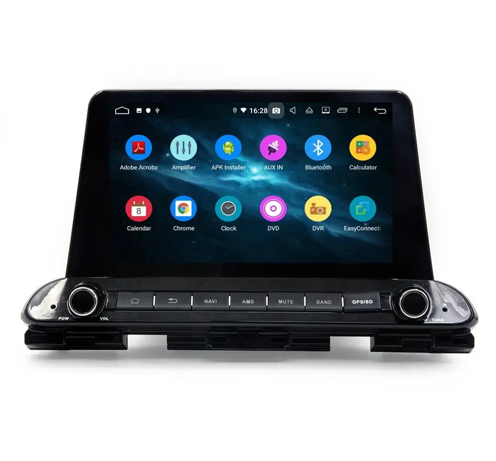 Discount 1 din 9" Android 9.0 Car Radio GPS Head Unit for KIA CERATO FORTE 2018 Bluetooth 4.2 WIFI USB 4GB RAM 32GB/64GB ROM 1