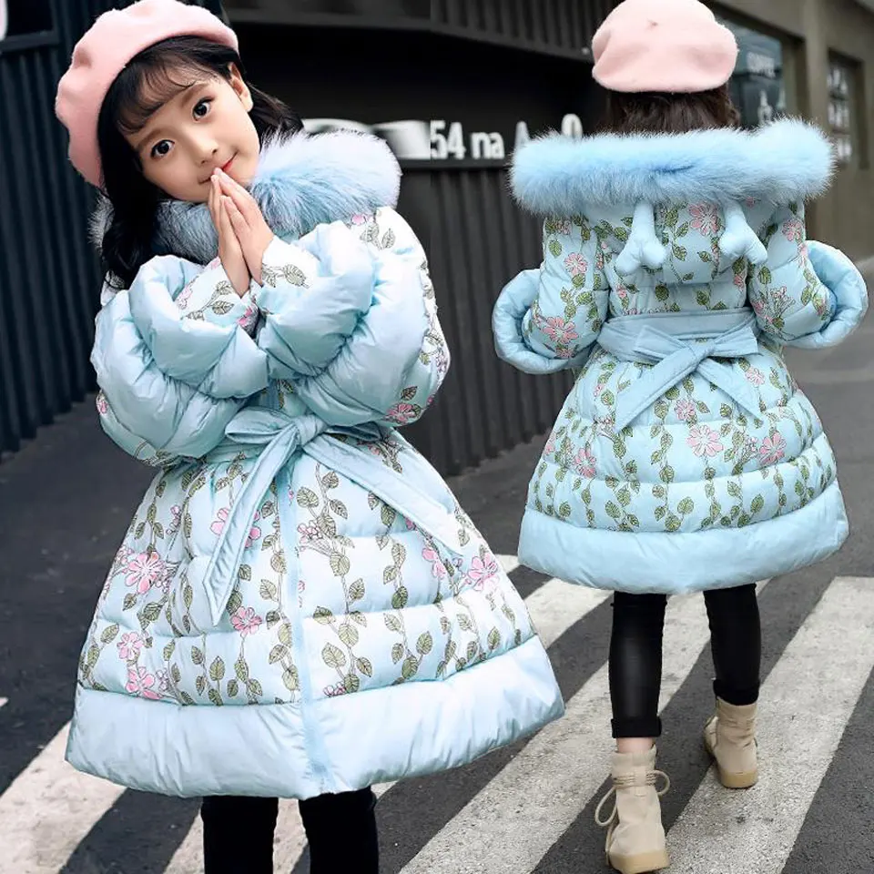 

2018 Warm Winter Children Down Jackets boy's Cotton Down Outerwear Coats Down Parkas Kids jacket Children Outerwears Winter
