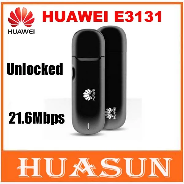 

Unlocked original HuaWei E3131 3G modem max 21.6Mbps wireless network card USB2.0 interface