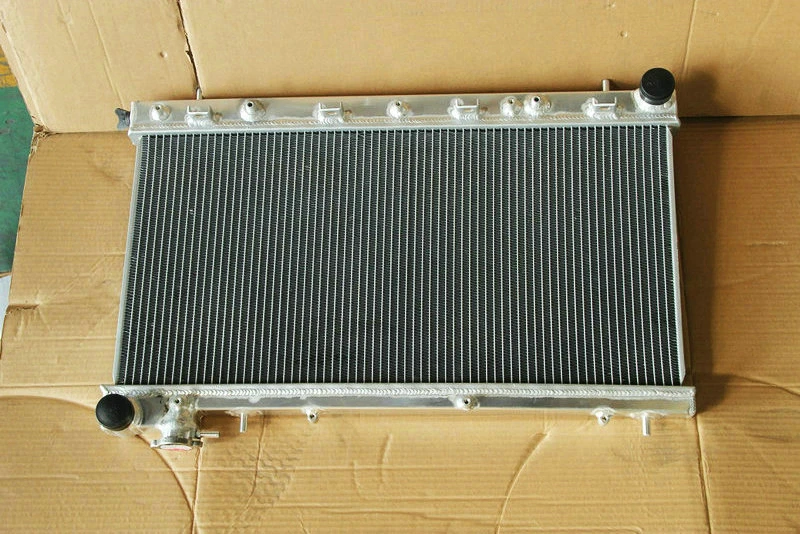 Алюминиевый радиатор + вентиляторы для Subaru Forester SF L S & Impreza GF GFC Outback RS H4 2.2L 2.5L EJ25/EJ22