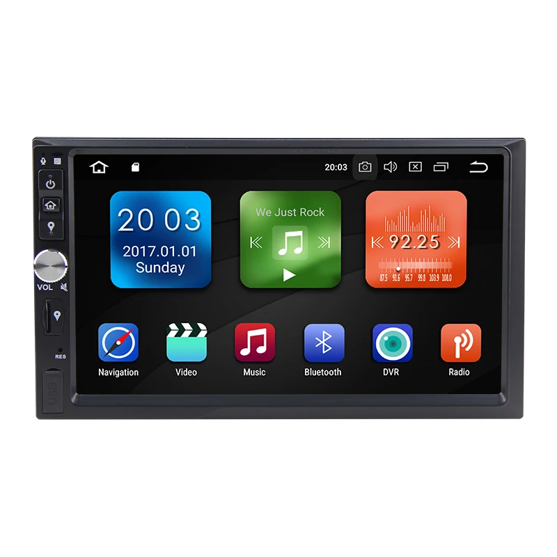 

Ultra-thin Android 8.0 Octa Core 4G RAM 32G ROM 2 Din GPS Navigation 7 " Car DVD Multimedia for Universal with Radio/BT/RDS