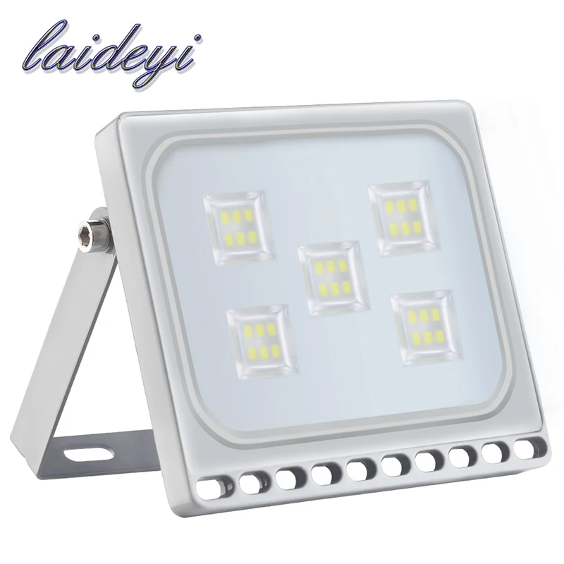 

LAIDEYI 30W 220V Ultrathin LED Flood Light Outdoor Warm/Cold White Garden Wall Lamp Floodlight LED Spotlight IP67 waterproof