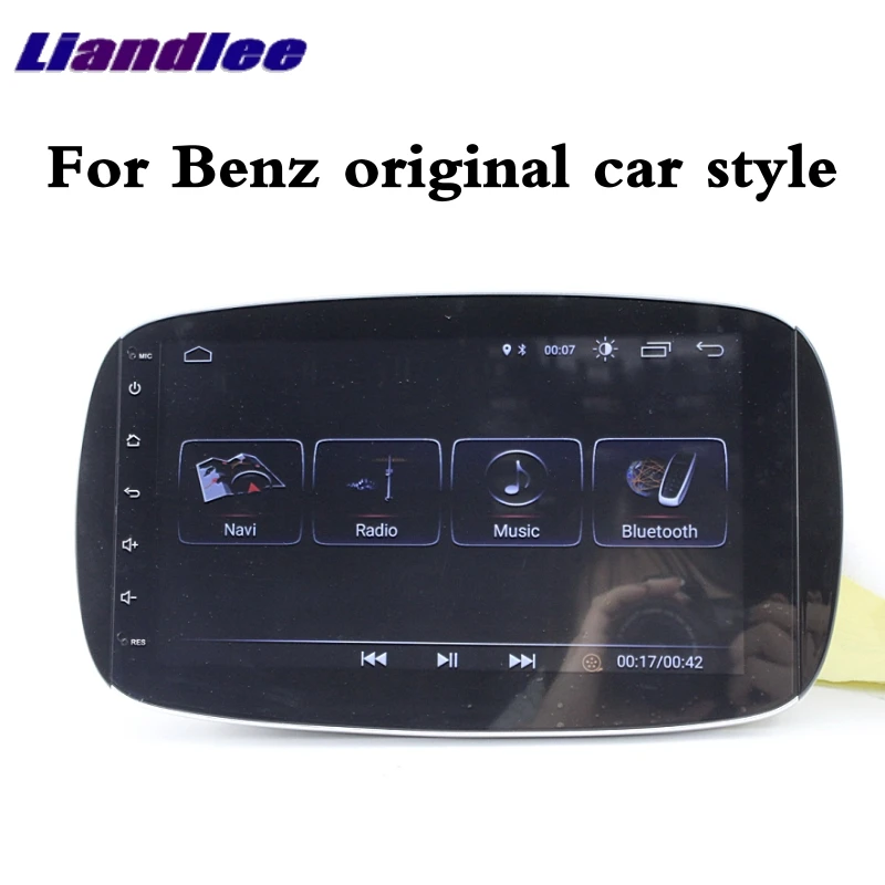Best Liandlee Car Multimedia Player NAVI With CarPlay For Mercedes Benz For Smart Fortwo W453 2014~2016 Radio Stereo GPS Navigation 7