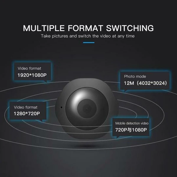 

2019 Hot H6 DV/Wifi Mini Camera Night Version 1080P Motion Sensor Camcorder Video Recorder For DOY