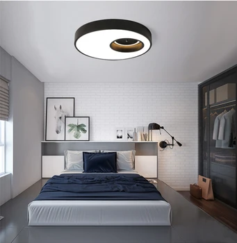 

simple modern creative remote control led ceiling light 60 x 5 CM 42W led lamp for bedroom study foyer hotel kitchen dining roo
