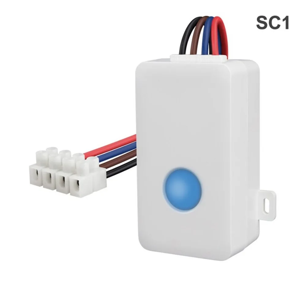

5pcs 10A 2500W Wifi Smart switch unit Home Automation Modules IOS Android Phone APP Wireless Wi-fi Remote Control Switch100-250V