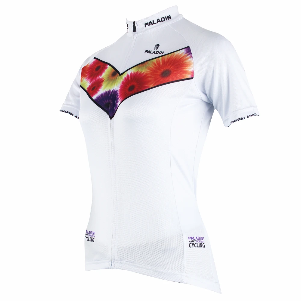 

PALADIN " Chrysanthemum " Womens Short Sleeve Cycling Jersey Bike Shirt