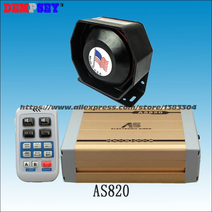 FS AS820 200 Вт Беспроводная сирена с функцией воспроизведения MP3 пропагандистские