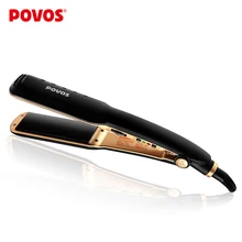 POVOS Beauty Product For Women Hair Straightener Plate Irons 7 Different Temperature Setting Wet and Dry Styling Tools PR2028