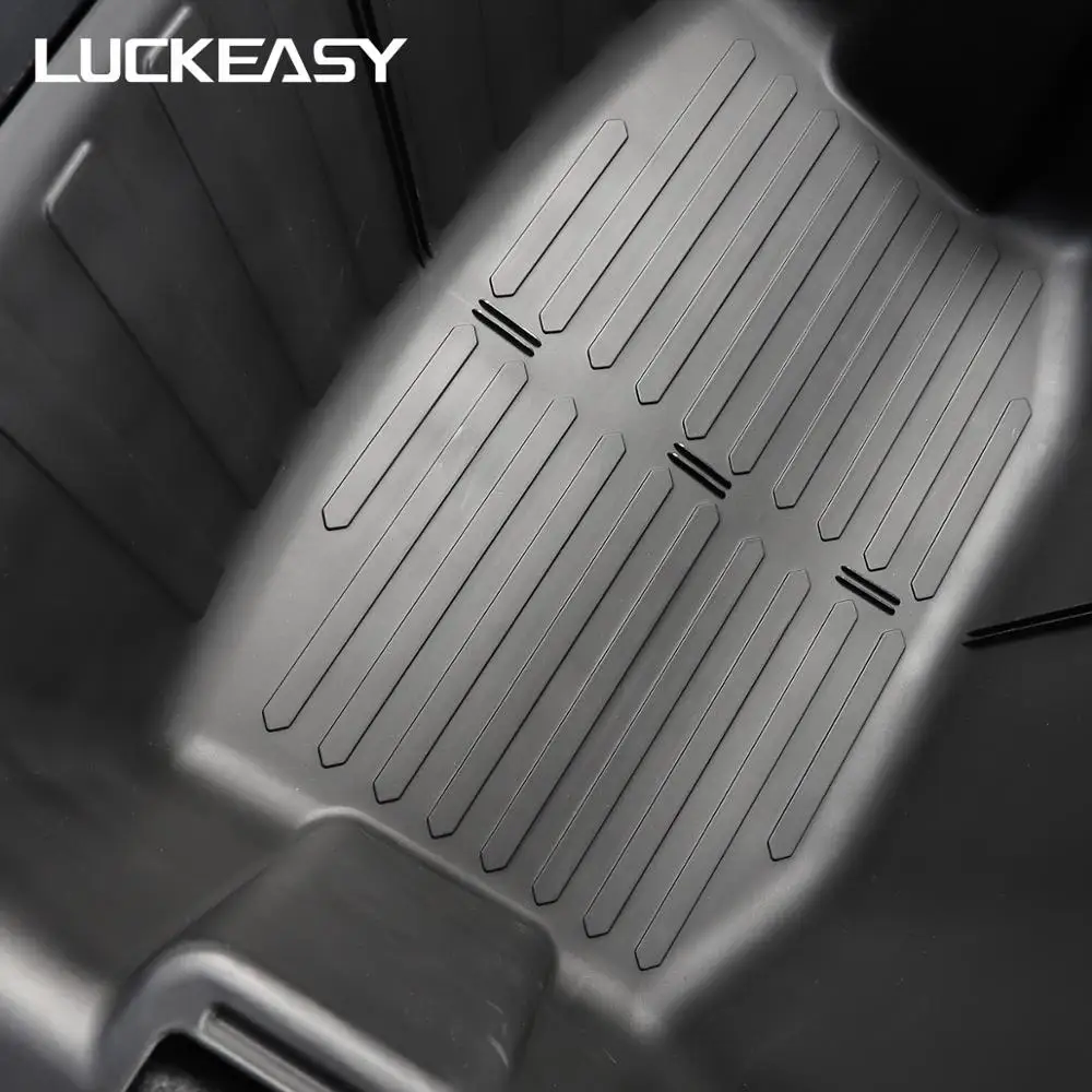  LUCKEASY Car ABS trunk storage basin for Tesla model 3 2017-2019 Self-driving portable storage stor