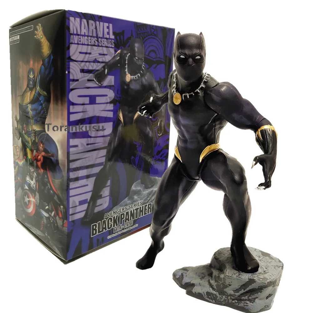 

Black Panther PVC Action Figure Avengers Infinity War Black Panther Toys Kotobukiya Artfx Statue Figurine Collectible Model