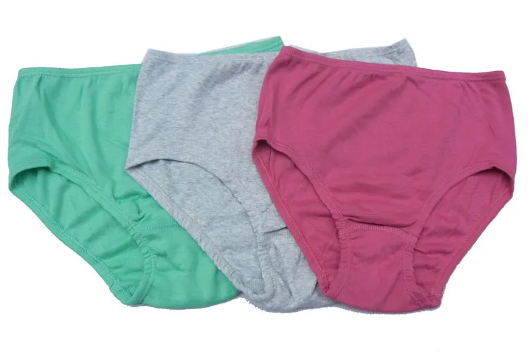Women's solid panties shorts women underwear 100cotton panties pants
