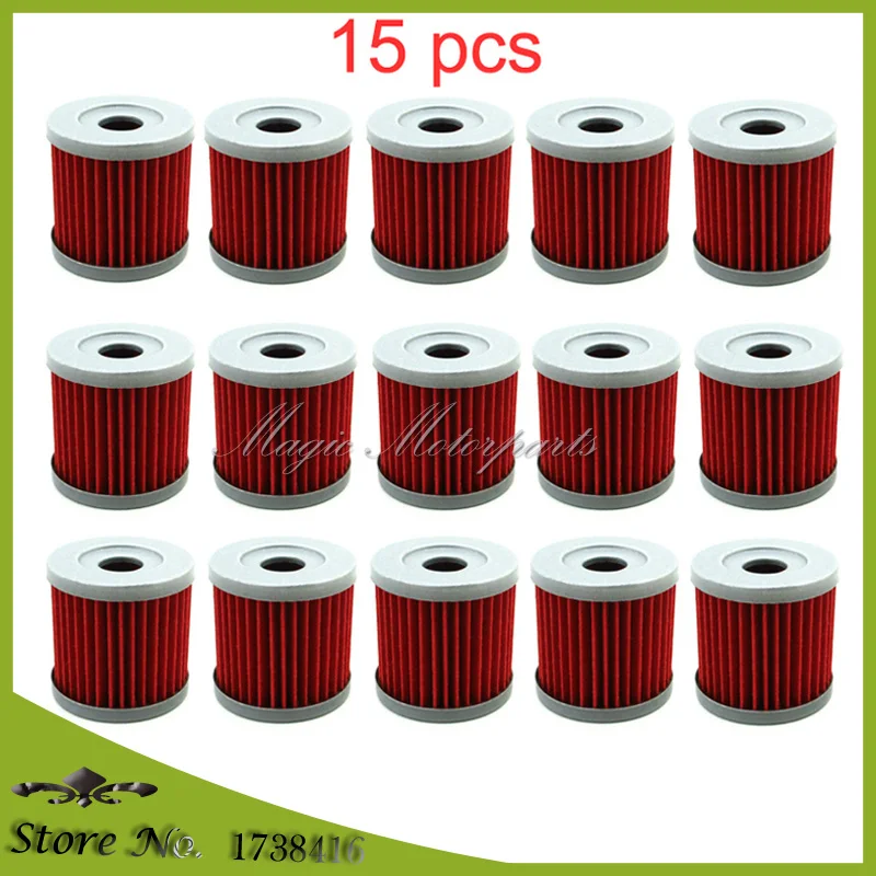 5x Oil Filter For Dirt Bike DRZ400 400E 400X 400SM KLX400SR LTZ400 LTR450 KFX400