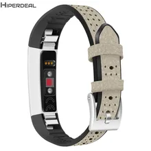 Замените кожаный ремешок для браслета Fitbit Alta hr/Fitbit Alta Band мягкие Сменные аксессуары регулируемые комплекты QIY19 DES