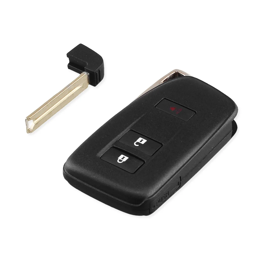 Dandkey 2 3 4 кнопки ключ чехол для LEXUS ES350 IS/ES/GS/NX/RX/GX GS300 GS350 IS250 ES250 NX200 умный ключ корпус автомобильного ключа дистанционного управления