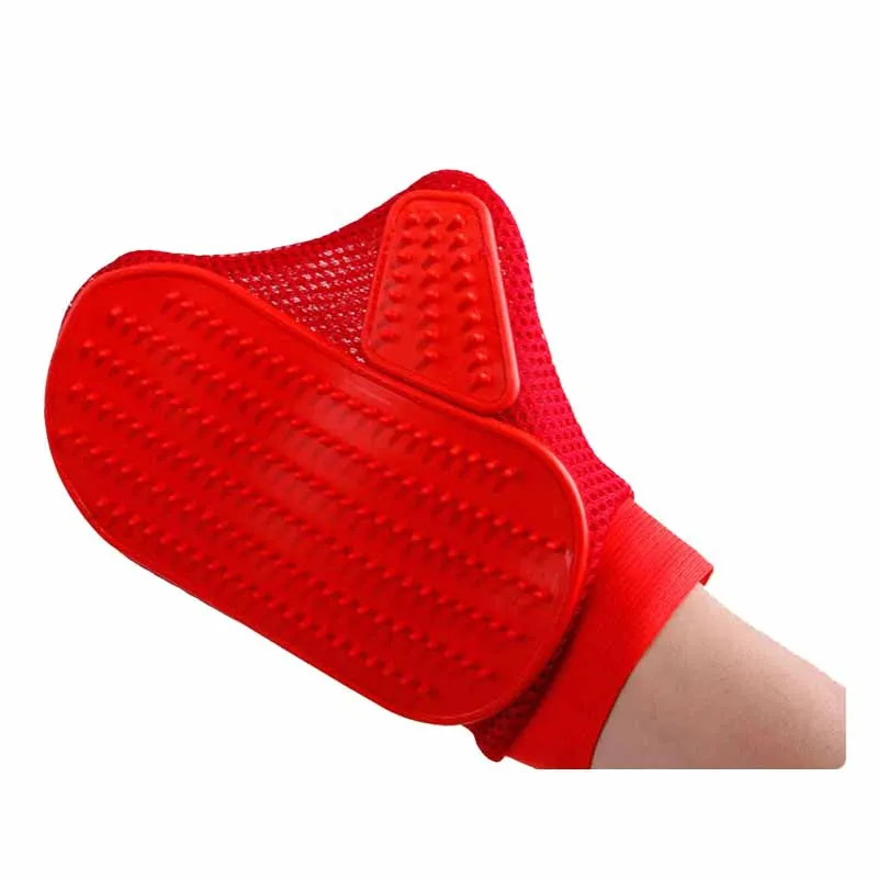 Pet Grooming Products Rubber Dog Cleaning Massage Glove