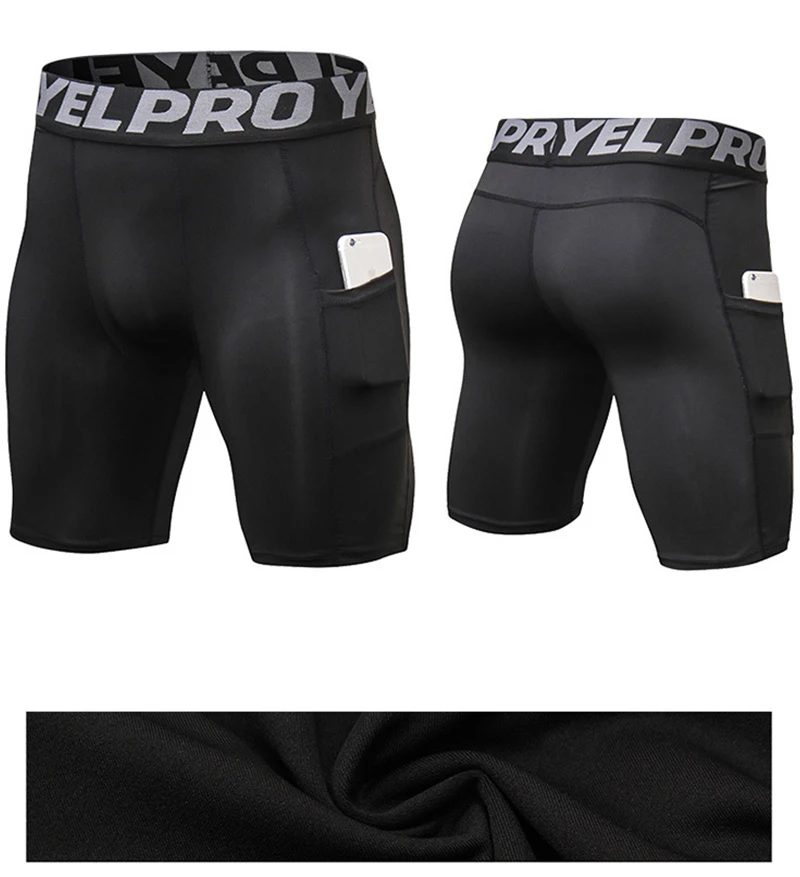 Летние Быстросохнущие шорты Для мужчин s сексуальные спортивные плавки Фитнес тренировочные компрессионные эластичные шорты Для мужчин