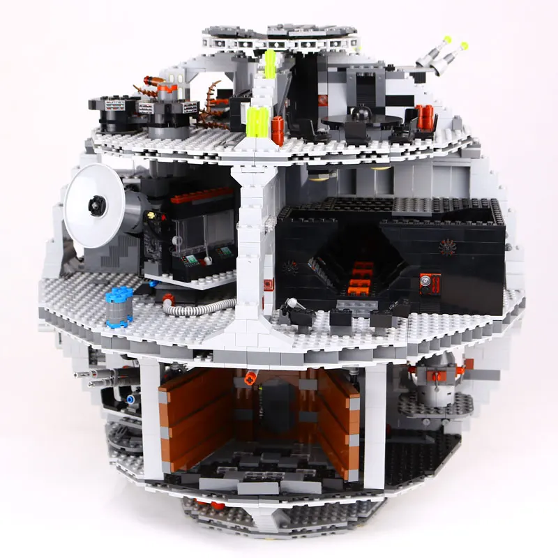 New Lepin 05035 Star Wars Death Star 3804pcs Building Block Bricks Toys Kits Compatible legoed with 10188 Children Educational bela 10464 star wars death star final duel bricks building block compatible with lepin
