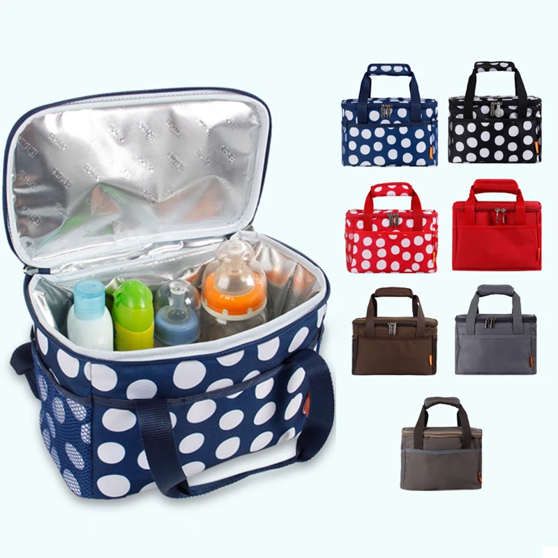 

Baby Milk Bottle Insulation Bags Waterproof Oxford Lunch Bag Infant Kids Food Warmer Thermal Bag