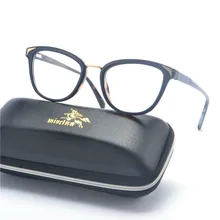 Оптическая оправа для очков, Мужские квадратные очки по рецепту, женские металлические очки для близорукости, модные ретро ультралегкие женские очки для кошек NX