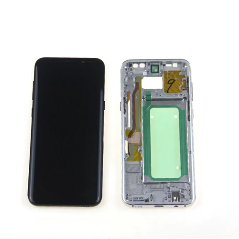 S8 PLUS lcd Для samsung Galaxy S8 G950F и S8 PLUS lcd G955F G955 сенсорный экран цифровой инструмент с затененным lcd+ инструмент