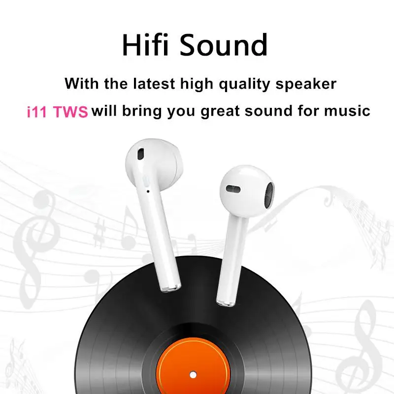 I11 TWS наушники Bluetooth 5 0 настоящие беспроводные стерео гарнитура с микрофоном для