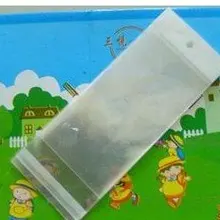 S2511 1000 шт./лот прозрачный самоклеющийся уплотнение ленты из Опп-пластика 5x10 см