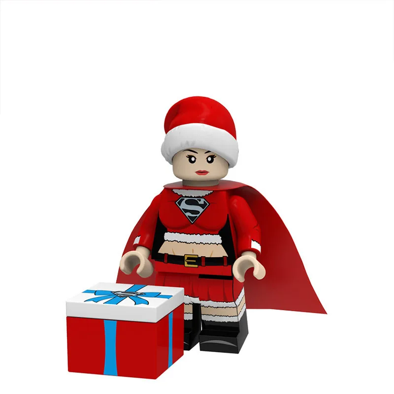 Legoing Christmas serices Santa Claus Elk Thor Iron man Spider man Grinch Wolverine Building Blocks Toys for Children Xmas Gifts Legoing Christmas serices Santa Claus Elk Thor Iron man Spider man Grinch Wolverine Building Blocks Toys for Children Xmas Gifts