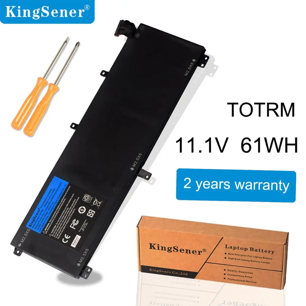 Meilleur KingSener nouvelle batterie d ordinateur portable T0TRM pour Dell XPS 15 9530 précision M3800 TOTRM H76MV 7D1WJ 61WH gratuit 2 ans de garantie