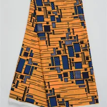 Последние шифон materia Африканский реальный воск Нигерия дизайн ткань дышащий цифровой печати шифон S для платья CH17012