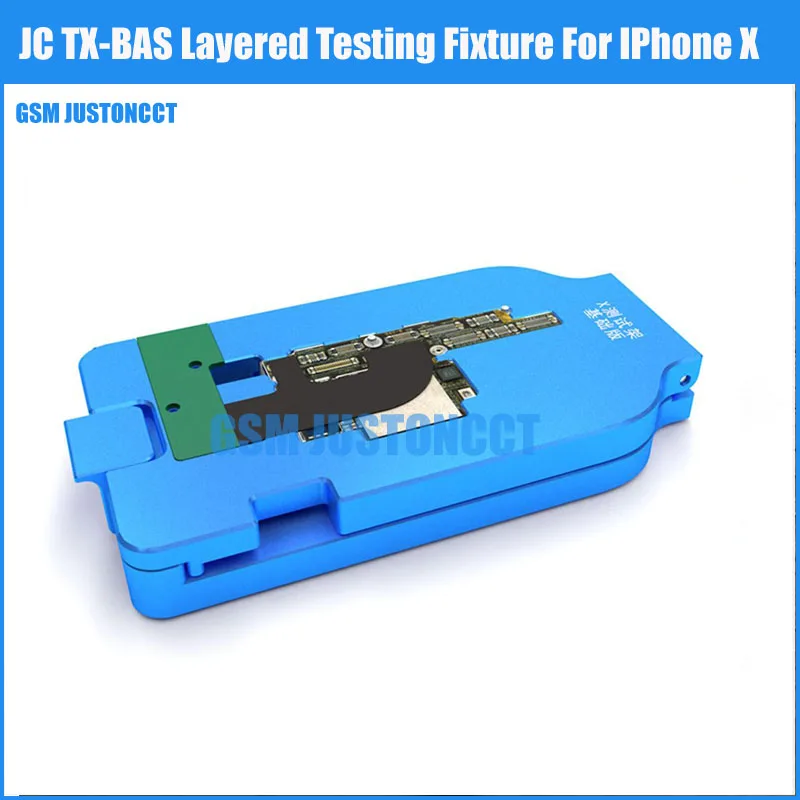 JC TX-BAS слоистых тесты ing приспособление для IPhone X материнская плата тесты стойки батарея бесплатно без хвоста вставки одна кнопка