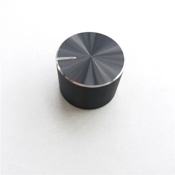 

10pcs aluminum plastic knob potentiometer knob 23*17mm potentiometer cap Volume knob switch cap for HI-FI amplifier